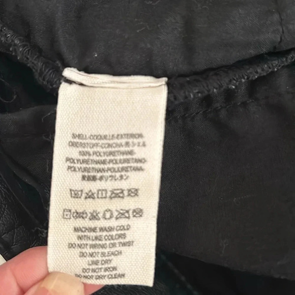 Free People Vegan Faux Leather Pants Size 2 - Picture 7 of 8